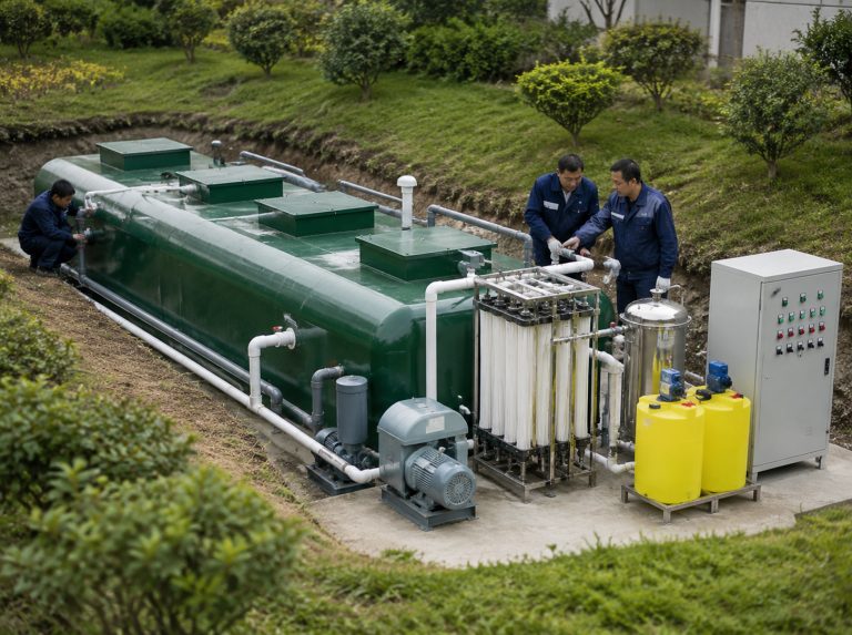 桃山区地埋式AAO/MBR生活污水处理设备